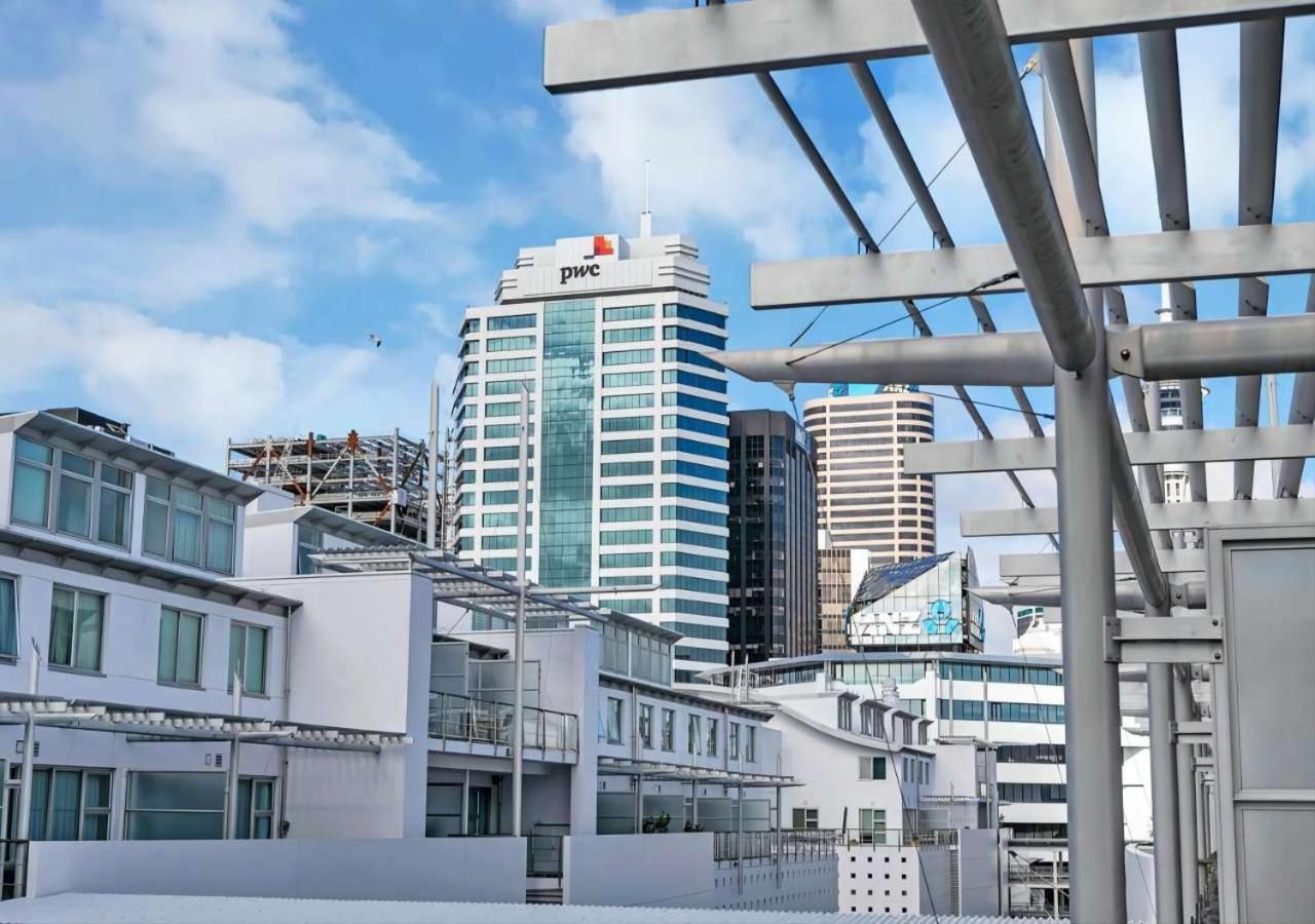Waterfront Seaview Hotel Apartment - Same Building Block As Auckland Hilton Extérieur photo