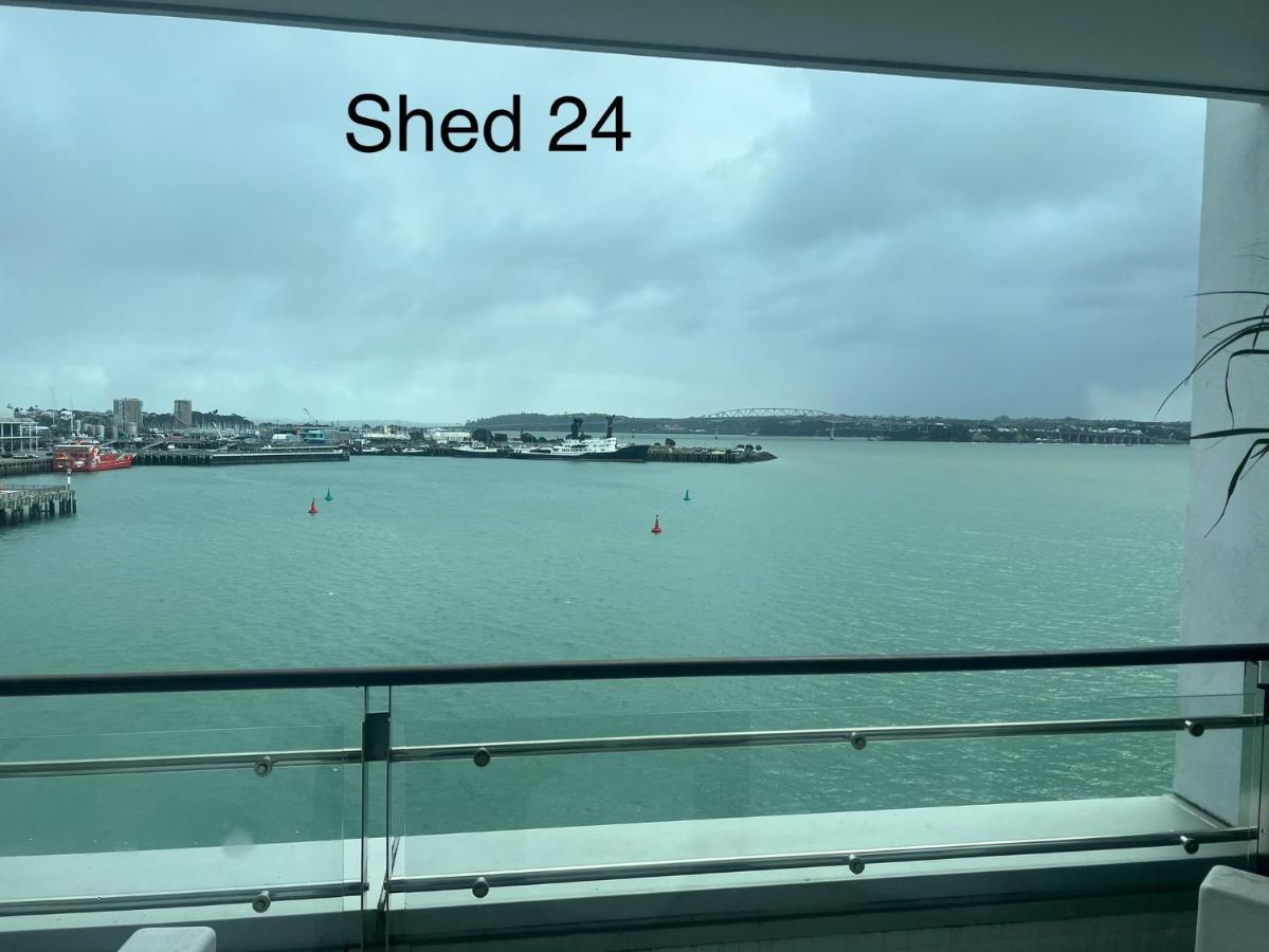 Waterfront Seaview Hotel Apartment - Same Building Block As Auckland Hilton Extérieur photo
