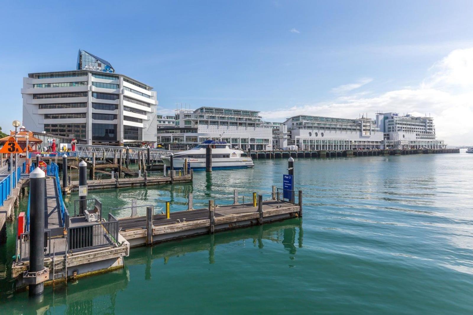 Waterfront Seaview Hotel Apartment - Same Building Block As Auckland Hilton Extérieur photo